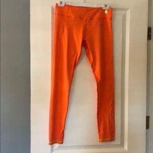Trina Turk orange leggings